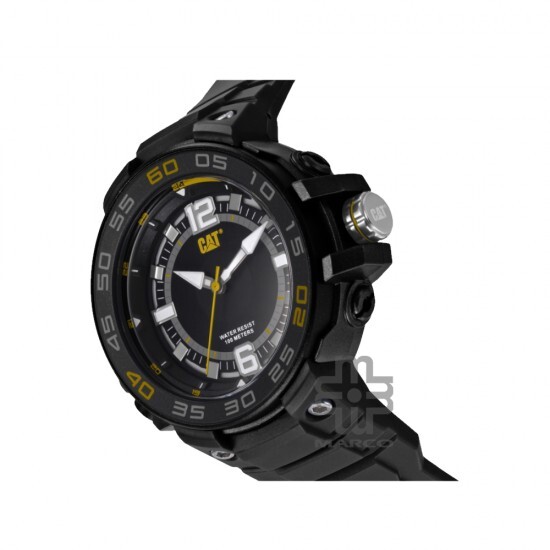 Caterpillar P3 Series Black P3-160-21-137 Resin Strap Watch