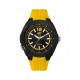 Caterpillar Phoenix P9-160-27-127 Black Yellow Dial Yellow Rubber Strap Analog Men Watch