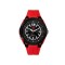 Caterpillar Phoenix P9-160-28-121 Black Dial Red Rubber Strap Analog Men Watch
