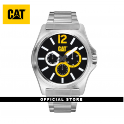CAT DP XL MULTI PK-149-11-137 SILVER STAINLESS STEEL STRAP MEN WATCH