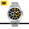 CAT DP XL MULTI PK-149-11-137 SILVER STAINLESS STEEL STRAP MEN WATCH