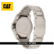 CAT DP XL MULTI PK-149-11-137 SILVER STAINLESS STEEL STRAP MEN WATCH CAT DP XL MULTI PK-149-11-137 SILVER STAINLESS STEEL STRAP MEN WATCH