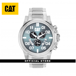 CAT CHICAGO CHRONO PS-143-11-331 SILVER STAINLESS STEEL STRAP MEN WATCH