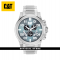 CAT CHICAGO CHRONO PS-143-11-331 SILVER STAINLESS STEEL STRAP MEN WATCH
