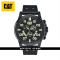 CAT CHICAGO CHRONO PS-163-35-134 BLACK LEATHER STRAP MEN WATCH