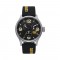 Caterpillar DIAM Chrono QB-143-27-137 | Black Silicone l | Analog Watch | 10 ATM | 44MM | 2Y Warranty