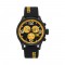 Caterpillar DIAM Chrono QB-163-27-731 | Black Silicone l | Analog Watch | 10 ATM | 44MM | 2Y Warranty
