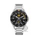 CAT DOME QD-141-11-127 Silver Stainless Steel Analog Watch | 10 ATM | 43MM | 2Y Warranty