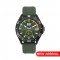 CAT DOME QD-151-20-120 Green & Black Silicone Band Analog Watch | 10 ATM | 43MM | 2Y Warranty