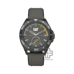 CAT DOME QD-151-25-527 Black Silicone Band Analog Watch | 10 ATM | 43MM | 2Y Warranty