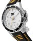 Caterpillar SPORTIF III QF-141-21-232 | Black & Yellow | Silicone Strap | 44MM | 2Y Warranty