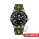 Caterpillar SPORTIF III QF-141-23-133 | Green & Yellow | Silicone Strap | 44MM | 2Y Warranty