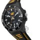 Caterpillar SPORTIF III QF-161-21-131 | Black & Yellow | Silicone Strap | 44MM | 2Y Warranty