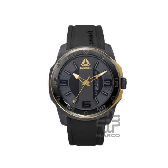 REEBOK BARBELL RD-BAR-G2-CBIB-B2 BLACK SILICON STRAP MEN WATCH REEBOK BARBELL RD-BAR-G2-CBIB-B2 BLACK SILICON STRAP MEN WATCH