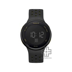 REEBOK ELEMENTS RD-ELE-G9-PBIB-B2 BLACK SILICON STRAP MEN WATCH