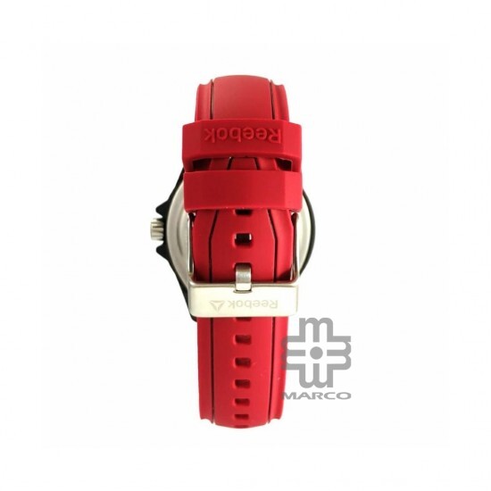 REEBOK RD-MAK-G2-PBIR-B1 RED RUBBER STRAP MEN WATCH
