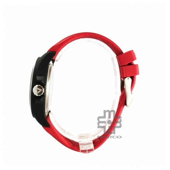REEBOK RD-MAK-G2-PBIR-B1 RED RUBBER STRAP MEN WATCH
