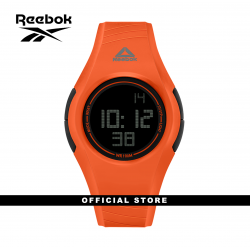 REEBOK SHARP RD-SHA-G9-POPO-BW ORANGE SILICON STRAP MEN WATCH