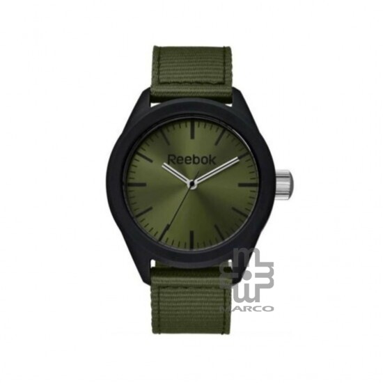 REEBOK SPINDROP RF-SPD-G2-PBNG-GB BLACK/GREEN CLOTH MEN'S WATCH REEBOK SPINDROP RF-SPD-G2-PBNG-GB BLACK/GREEN CLOTH MEN'S WATCH