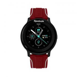 Reebok ActiveFit 2.0 RV-ATF-U0-PBIR-BB Red Case Teal Silicone Watchstrap Unisex Smartwatch 