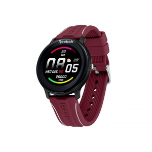 Reebok ActiveFit 2.0 RV-ATF-U0-PBIR-BB Red Case Teal Silicone Watch Strap Unisex Smartwatch 