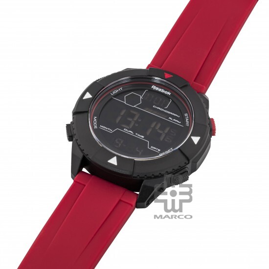 Reebok Blaze RV-BLZ-G9-PBPR-BB Black Red Men Digital Watch | 50MM | 5ATM | 2Y Warranty Reebok Blaze RV-BLZ-G9-PBPR-BB Black Red Men Digital Watch | 50MM | 5ATM | 2Y Warranty