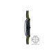 Reebok Brevity RV-BRE-G3-SBIB-GW Black and Green Men Watch | Analog Dial | 45MM | 10 ATM | Silicone with SS Buckle