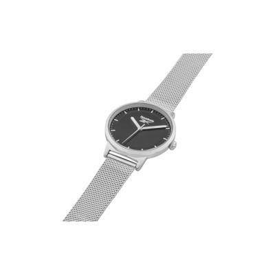 Reebok Chipper RV-CHI-L2-A1S1-B1 Warrior Black Women Watch | Stainless Steel Mesh Strap | Analog Dial | 2Y Warranty