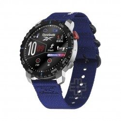 Reebok Champ | Unisex Smartwatch | RV-CMF-G0-A1NN-BB | Batik Blue | AMOLED Display | 44MM