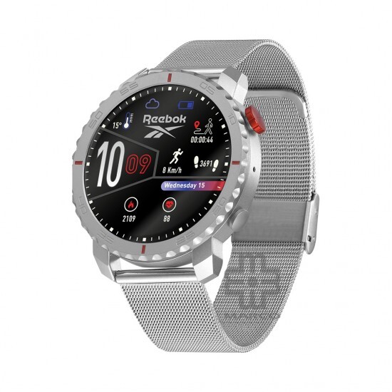 Reebok Champ | Unisex Smartwatch | RV-CMF-G0-A1S1-BB | Sliver | AMOLED Display | 44MM Reebok Champ | Unisex Smartwatch | RV-CMF-G0-A1S1-BB | Sliver | AMOLED Display | 44MM