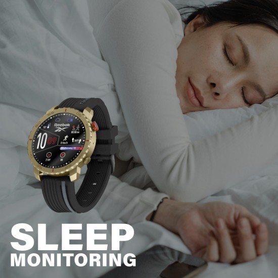 Reebok Champ | Unisex Smartwatch | RV-CMF-G0-A3IB-BB | Warrior Black | AMOLED Display | 44MM