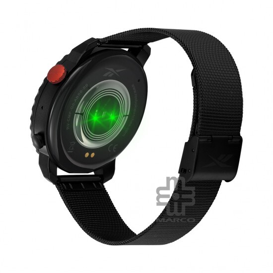 Reebok Champ | Unisex Smartwatch | RV-CMF-G0-ABSB-BB | Black | AMOLED Display | 44MM Reebok Champ | Unisex Smartwatch | RV-CMF-G0-ABSB-BB | Black | AMOLED Display | 44MM