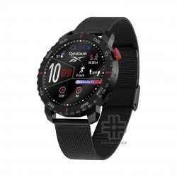 Reebok Champ | Unisex Smartwatch | RV-CMF-G0-ABSB-BB | Black | AMOLED Display | 44MM