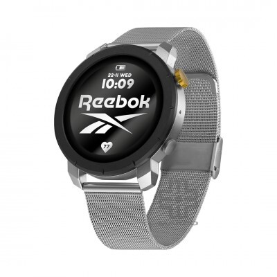 Reebok Champ | Unisex Smartwatch | RV-CMU-G0-A1S1-BB | Sliver | AMOLED Display | 44MM