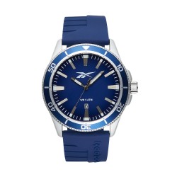 Reebok Courtside RV-COT-G3-A1IN-NW Navy Blue Silicone Strap Men Watch