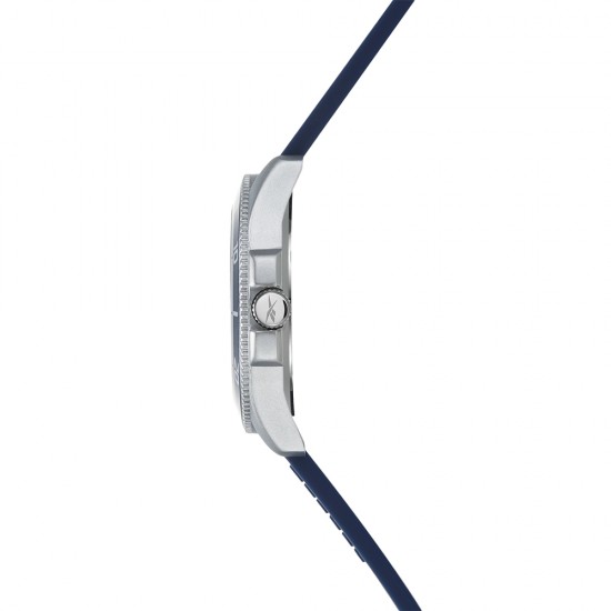 Reebok Courtside RV-COT-G3-A1IN-NW Navy Blue Silicone Strap Men Watch