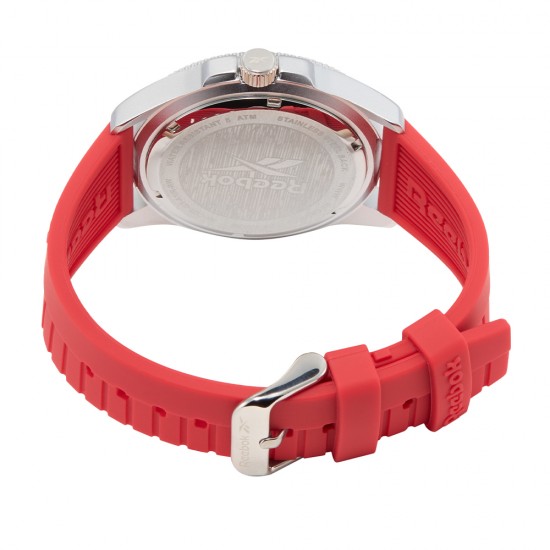 Reebok Courtside RV-COT-G3-A1IR-RW Red Silicone Strap Men Watch