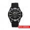 Reebok Courtside RV-COT-G3-ABIB-BW Black Silicone Strap Men Watch