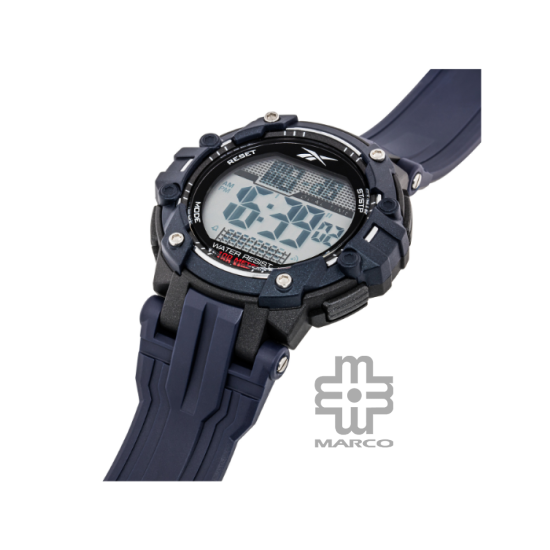 Reebok CROSS RV-CRO-G9-PNPN-WW | Navy Blue | Men Digital Watch | 48MM | 5ATM | 2Y Warranty