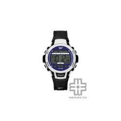 Reebok Crunches RV-CRU-L9-PWPB-WU Warrior Black and White Women Watch | Digital Dial | 38MM | 10 ATM | PU Strap