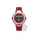 Reebok Crunches RV-CRU-L9-PWPR-WR Vector Red and White Women Watch | Digital Dial | 38MM | 10 ATM | PU Strap