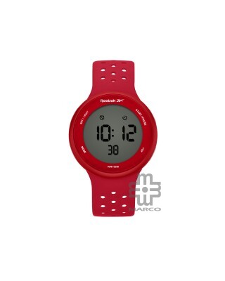 Reebok Elements RV-ELE-U9-PRIR-WR Red Silicone Watchstrap Digital Unisex Watch