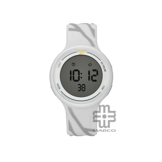 REEBOK Elements Ignite RV-ELI-U9-PWIW-WW Black Grey Dial Classic White Silicone Watch Strap Digital Unisex Watch REEBOK Elements Ignite RV-ELI-U9-PWIW-WW Black Grey Dial Classic White Silicone Watch Strap Digital Unisex Watch