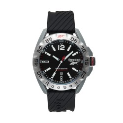 Reebok Embolder RV-EMB-G3-PAIB-BW Black Silicone Strap Men Watch