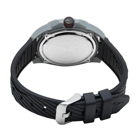 Reebok Embolder RV-EMB-G3-PAIB-BW Black Silicone Strap Men Watch