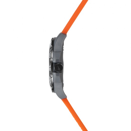 Reebok Embolder RV-EMB-G3-PAIO-1B Orange Silicone Strap Men Watch
