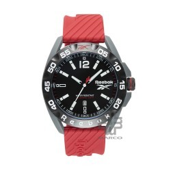 Reebok Embolder RV-EMB-G3-PAIR-BW Red Silicone Strap Men Watch