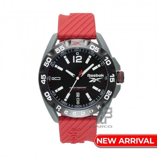 Reebok Embolder RV-EMB-G3-PAIR-BW Red Silicone Strap Men Watch