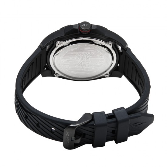 Reebok Embolder RV-EMB-G3-PBIB-SB Black Silicone Strap Men Watch