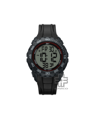 Reebok FRONT RV-FRO-G9-PBPB-WR | Warrior Black | Men Digital Watch | 46MM | 10 ATM | 2Y Warranty
